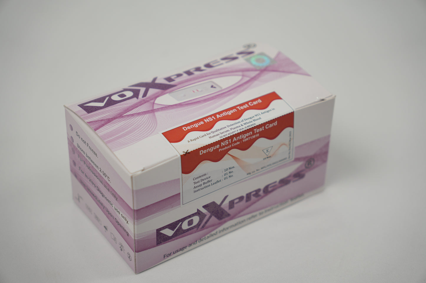 Voxpress Dengue NS1 Antigen Rapid Card Test