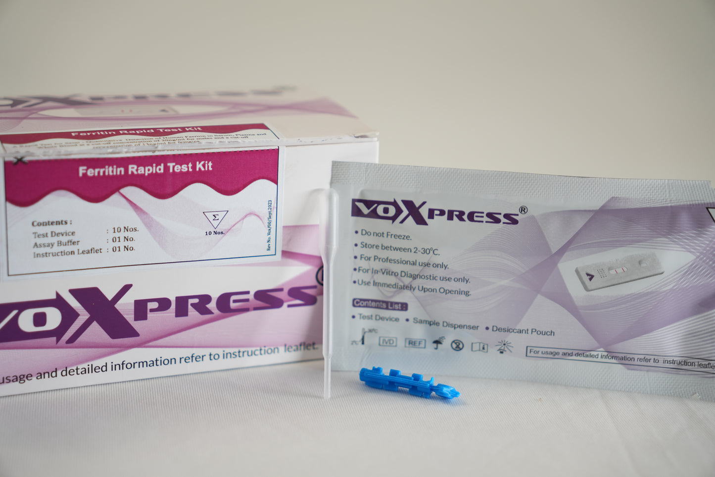 Voxpress Ferritin Semi-Quantitative Rapid Test